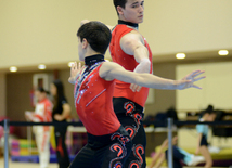 Akrobatika gimnastikası üzrə Azərbaycan və Bakı birinciliyi başlayıb. Azərbaycan, Bakı, 20 may 2016